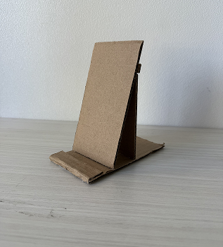 After that, we had created it using the tutorial provided, and using both cardboard and glue to hold it together.