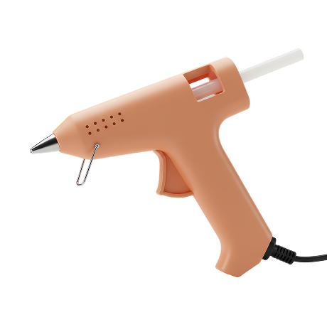 I also looked into the hot glue gun. I found that it is a cheap, easy & accessible alternative to stronger adhesives, and it bonds quickly. However, it is not as strong as other adhesives, and it may not hold up well under tension or movement, which is a concern for our project as the band will be stretched and moved frequently. Though, it can be useful for early testing and prototyping, it was also a more frustrating alternative to use because it can get messy & stringy, potentially melt some materials, and it's hot to the touch so you need to be careful when using it .